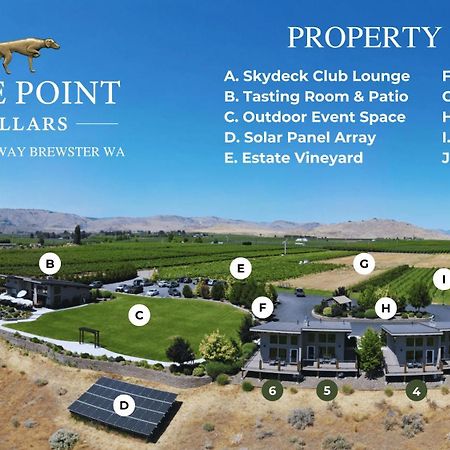 ホテル Lone Point Cellars Brewster エクステリア 写真